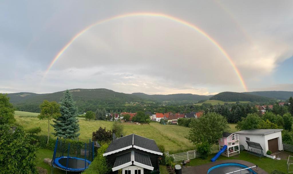 Ferienwohnung Am Tor Zum Thueringer Wald Plaue  Exteriör bild